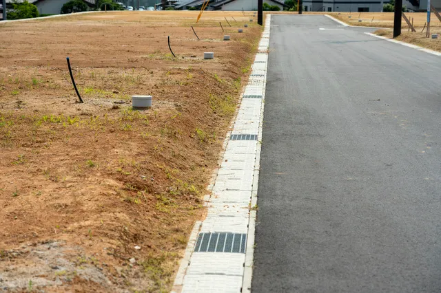住宅用の分譲地と前面道路｜岐阜・大垣での土地探し・家づくり